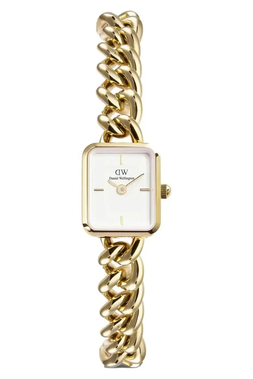 Daniel Wellington Jolie Chain Bracelet Watch, 15.4mm x 18.2mm Nwt Gold